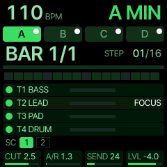 Focus screen